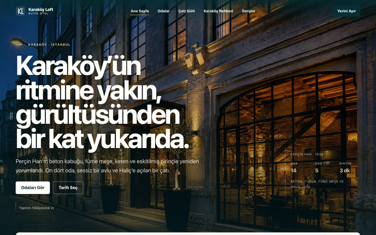 HAN şablonunun önizlemesi
