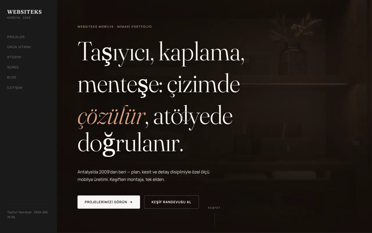 KESİT şablonunun önizlemesi